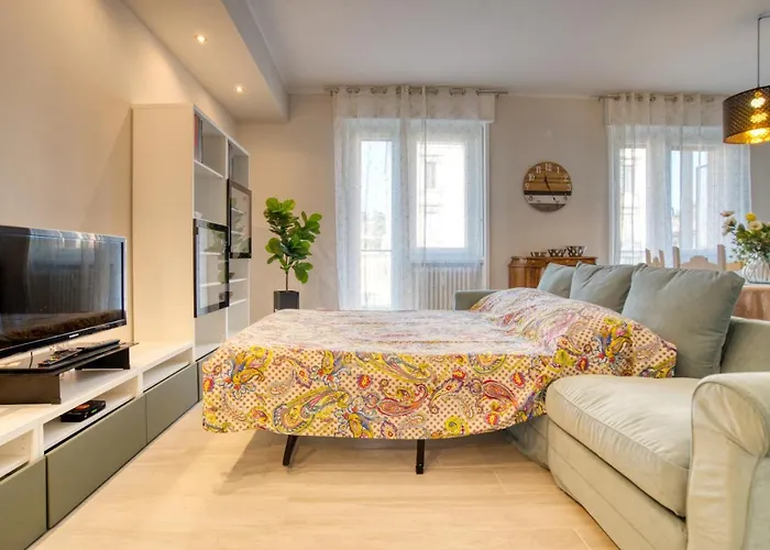 Caseospitali - Casa Janas, Elegante Trilocale Per 5 In Zona Centrale